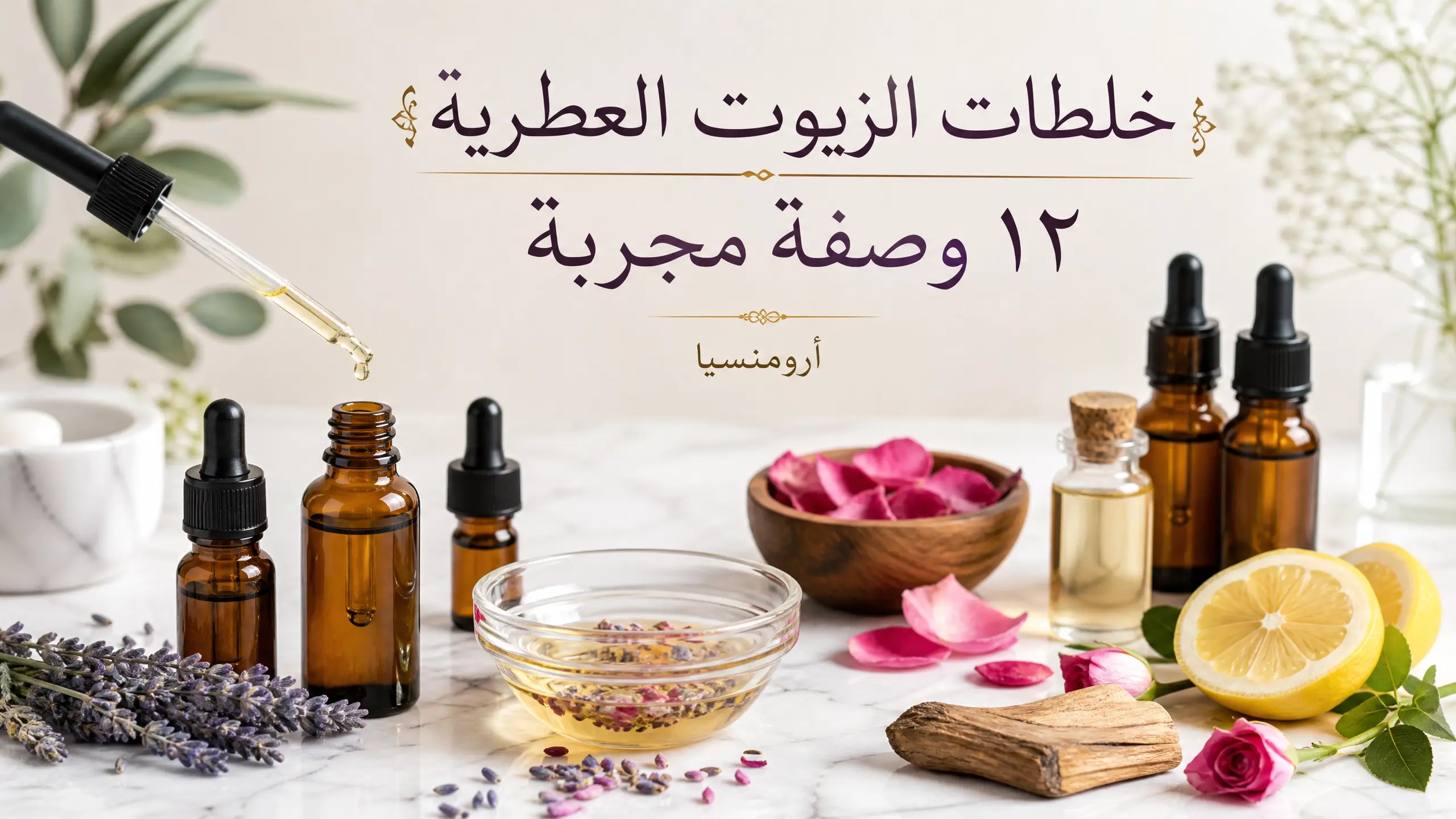 خلطات الزيوت العطرية