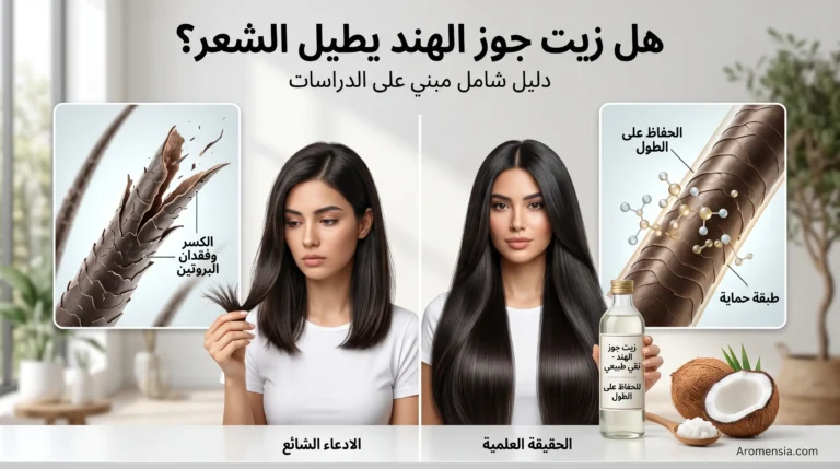 هل زيت جوز الهند يطيل الشعر